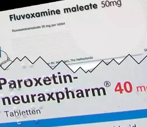 Fluvoxamina contra Paroxetina