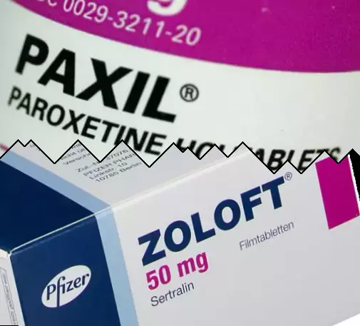 Paxil contra Zoloft