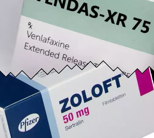 Venlafaxina contra Zoloft